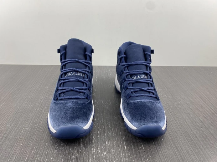 NewStyle Air Jordan 11 Velvet WMNS Midnight Navy AR0715- 713