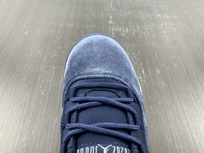 NewStyle Air Jordan 11 Velvet WMNS Midnight Navy AR0715- 713