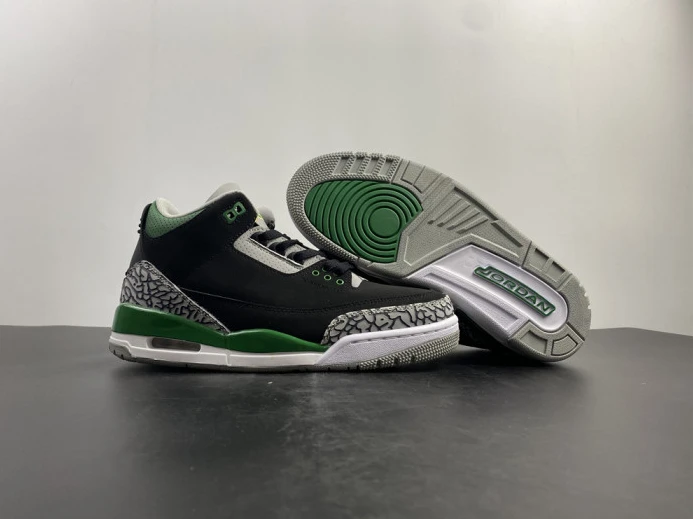 NewStyle Air Jordan 3 Pine Green CT8532- 950