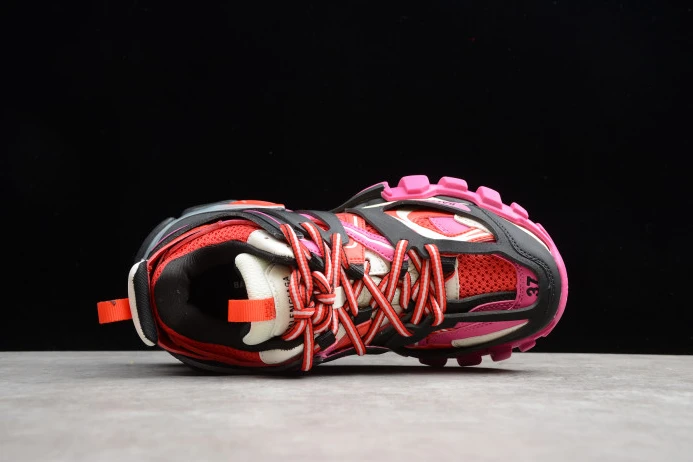 NewStyle BLCG Track Trainers Pink Red (W) 542436 W1GC1 2626
