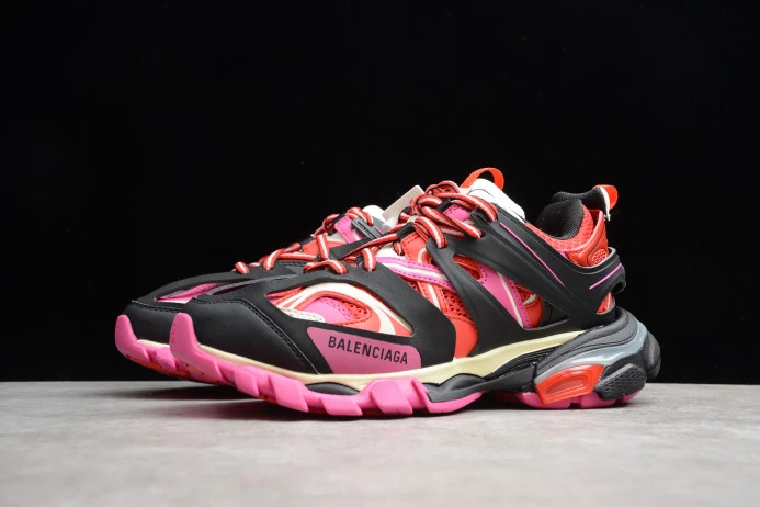 NewStyle BLCG Track Trainers Pink Red (W) 542436 W1GC1 2626