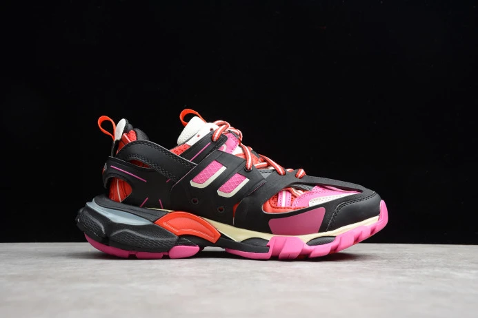 NewStyle BLCG Track Trainers Pink Red (W) 542436 W1GC1 2626