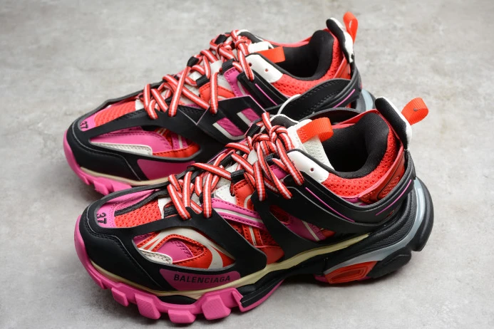 NewStyle BLCG Track Trainers Pink Red (W) 542436 W1GC1 2626