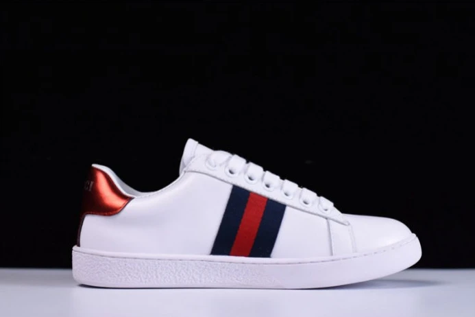 NewStyle GUCC ACE EMBROIDERED LOW-TOP SNEAKER WITH LOVED 497090 DOPE0 2939