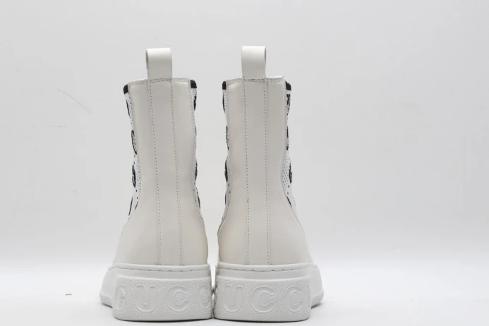 NewStyle GUCC Women's boot with GG jersey 718718 AAA8L 2881