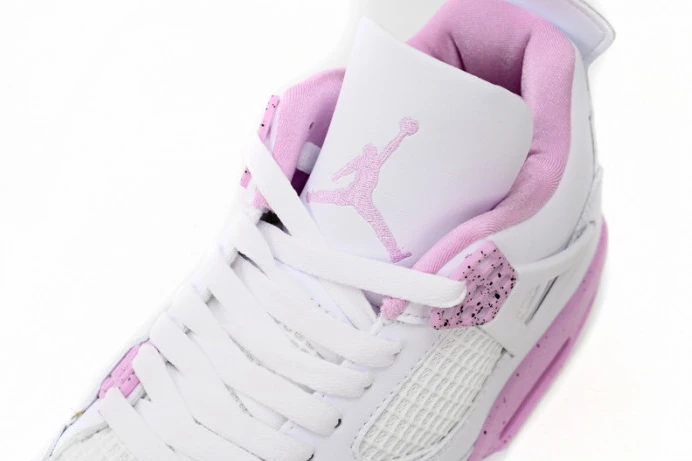 NewStyle Jordan 4 Retro White Pink CT8527- 982