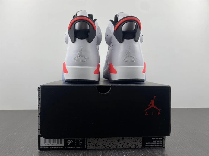 NewStyle Jordan 6 Retro Infrared White (2014) 384664- 594