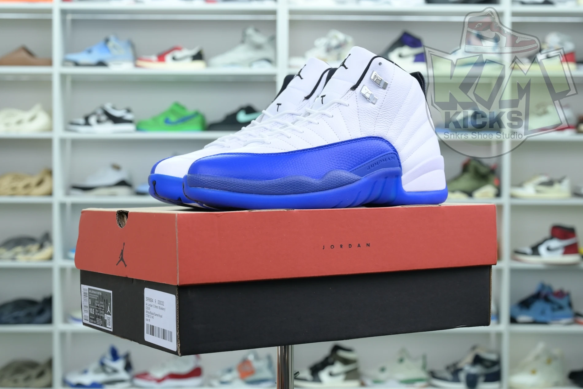 NewStyle Kimikick Air Jordan 12 Retro'Blueberry'(2024) 1843