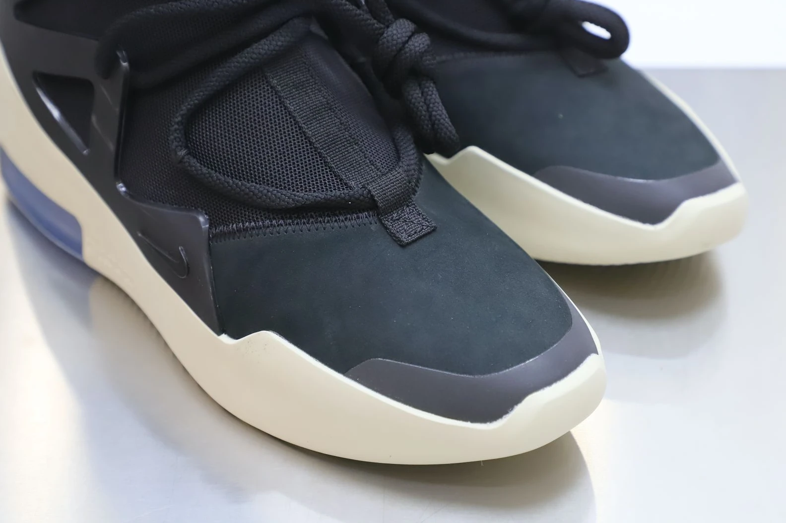 NewStyle Kimikick Nike Air Fear of God 1 black  fog 3438