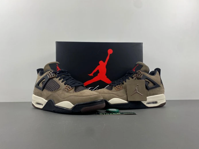 NewStyle Travis Scott x Air Jordan 4 Retro Brown TS AJ4- 546