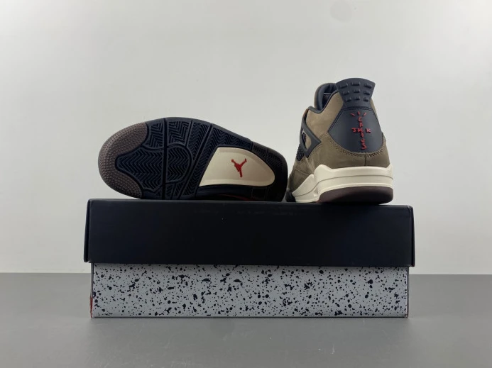 NewStyle Travis Scott x Air Jordan 4 Retro Brown TS AJ4- 546