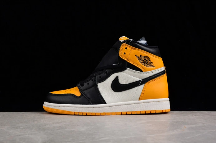 NewStyle air jordan 1 high og “yellow toe” 555088- 1659