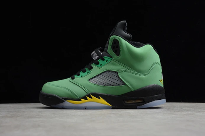 NewStyle air jordan 5 “oregon ducks” ck6631- 1824