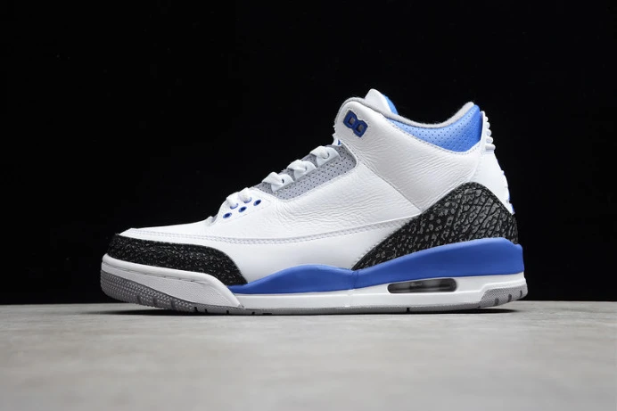 NewStyle air jordan retro 3 racer blue ct8532- 1803
