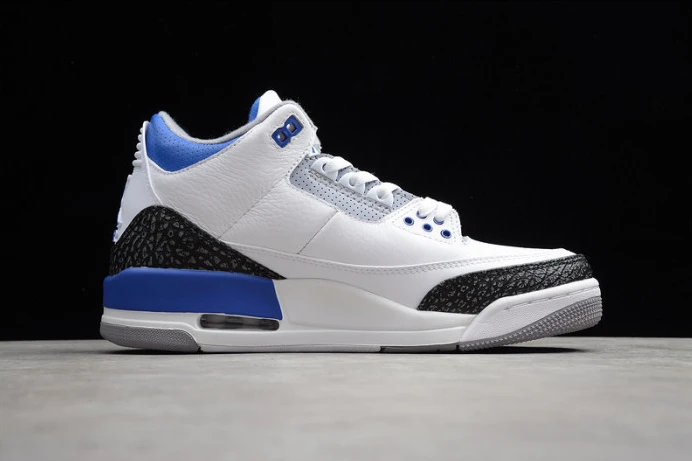 NewStyle air jordan retro 3 racer blue ct8532- 1803