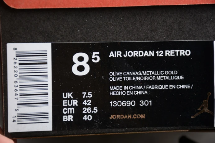 NewStyle jordan 12 retro chris paul class of 2003 130690- 1406