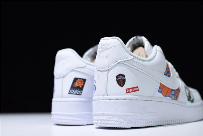 NewStyle nike air force 1 mid ''07 x Sup*e nba white aq8017- 3067