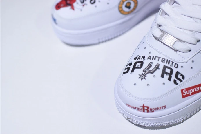NewStyle nike air force 1 mid ''07 x Sup*e nba white aq8017- 3067