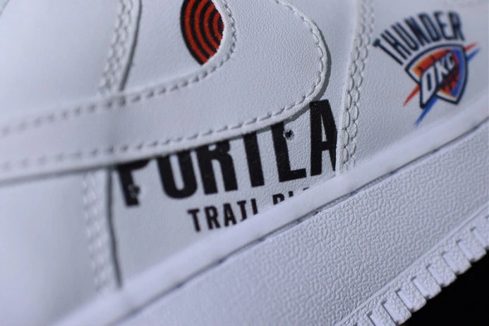 NewStyle nike air force 1 mid ''07 x Sup*e nba white aq8017- 3067