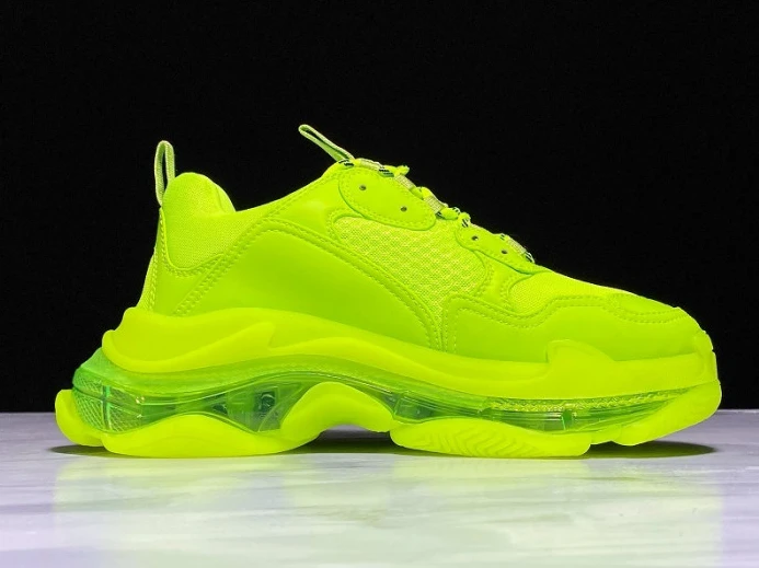NewStyle triples trainer clear sole sneakers 2143