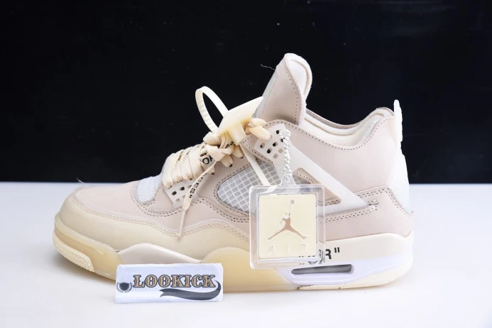 Off-White x Air Jordan 4 Sail CV9388- UrbanStyle 1040