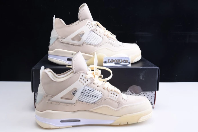 Off-White x Air Jordan 4 Sail CV9388- UrbanStyle 1040