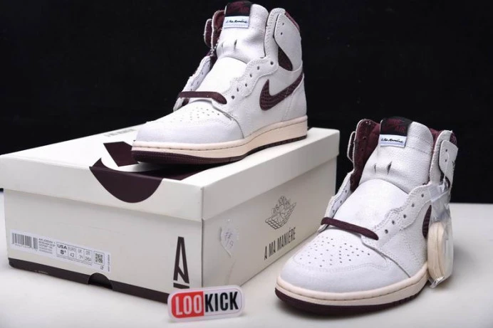 Popular A Ma Maniere x Air Jordan 1 High OG DO7097- 803