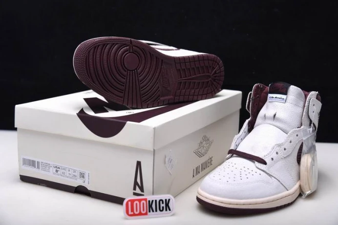 Popular A Ma Maniere x Air Jordan 1 High OG DO7097- 803