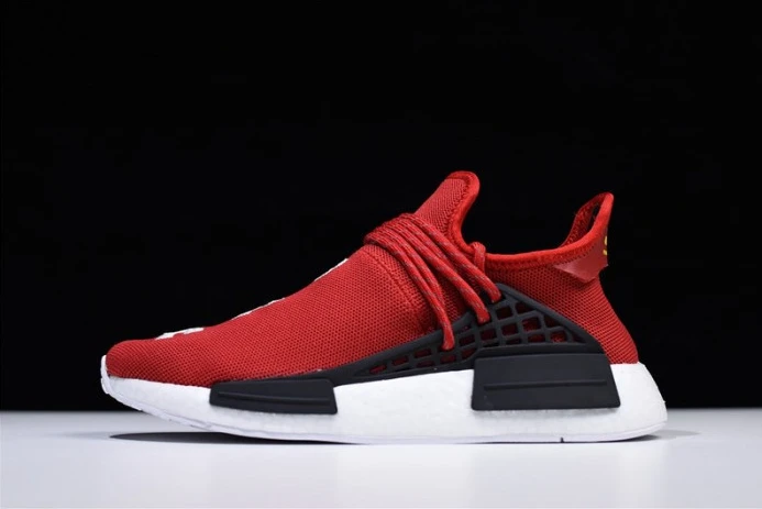 Popular ADIDAS mens PW HUMAN RACE NMD "PHARRELL" red BB 413