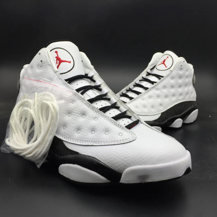 Popular AIR JORDAN 13 RETRO SNGL DAY "LOVE AND RESPECT" black  white mens 888164- 1157