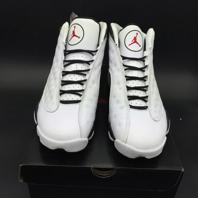 Popular AIR JORDAN 13 RETRO SNGL DAY "LOVE AND RESPECT" black  white mens 888164- 1157