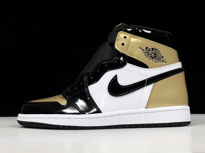 Popular Air Jordan 1 Retro High Glod Toe 861428- 913
