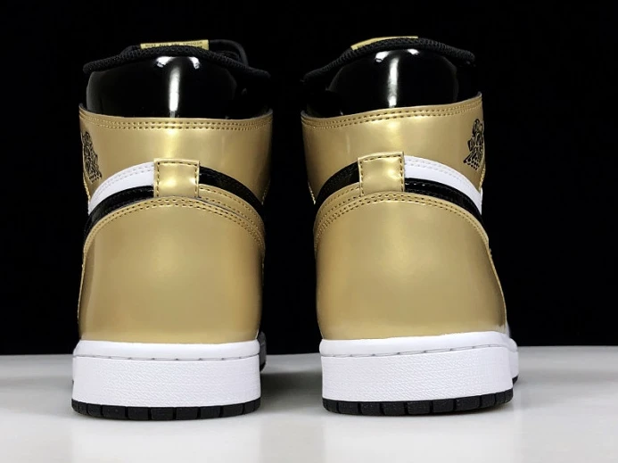 Popular Air Jordan 1 Retro High Glod Toe 861428- 913