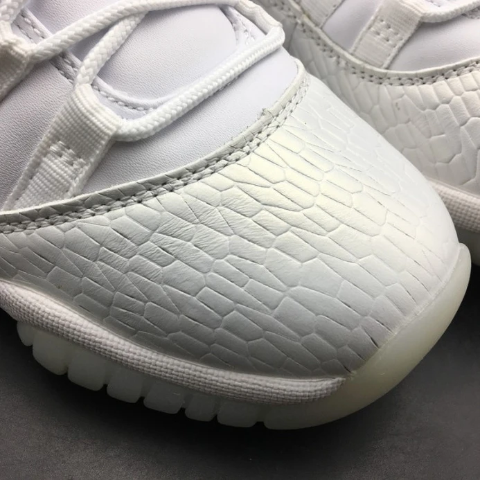 Popular Air Jordan 11 Low Heiress Frost White 897331- 1137