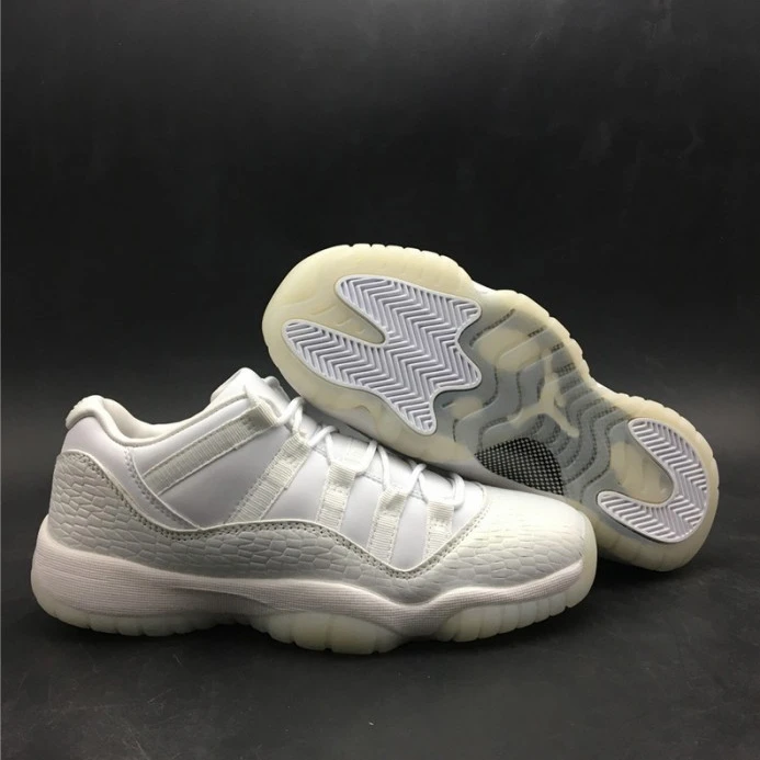 Popular Air Jordan 11 Low Heiress Frost White 897331- 1137