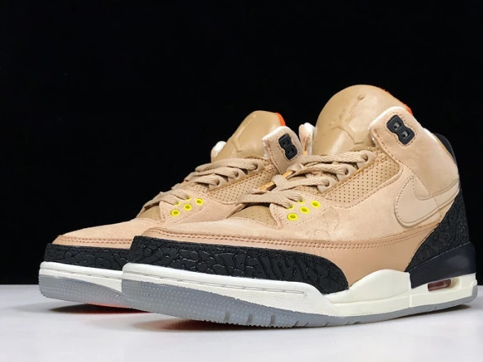 Popular Air Jordan 3 JTH Bio Beige AV6683- 973