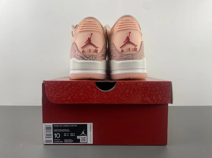 Popular Air Jordan 3 Valentines Day (W) HJ0178- 540