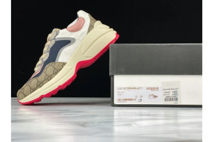 Popular GUCC RHYTON VINTAGE TRAINER SNEAKER 620185 99WF0 2903