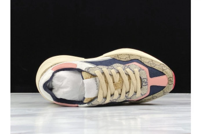 Popular GUCC RHYTON VINTAGE TRAINER SNEAKER 620185 99WF0 2903