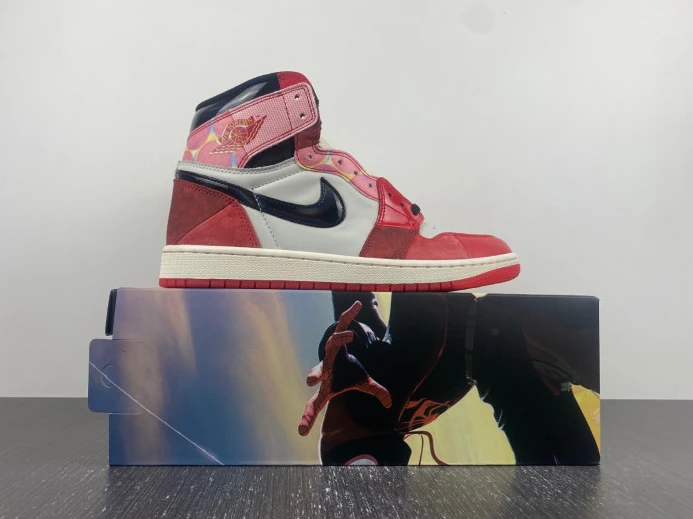 Popular Jordan 1 High OG Spider-Man Across the Spider-Verse DV1748- 758