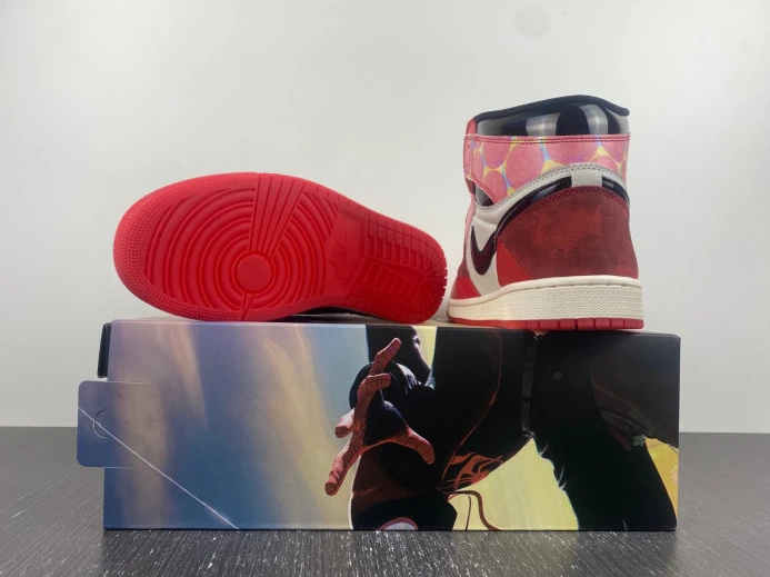 Popular Jordan 1 High OG Spider-Man Across the Spider-Verse DV1748- 758