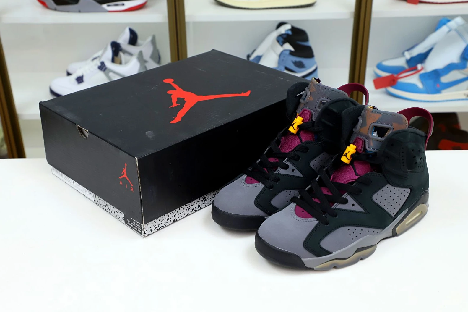 Popular Kimikick AIR JORDAN 6 RETRO BORDEAUX 1988