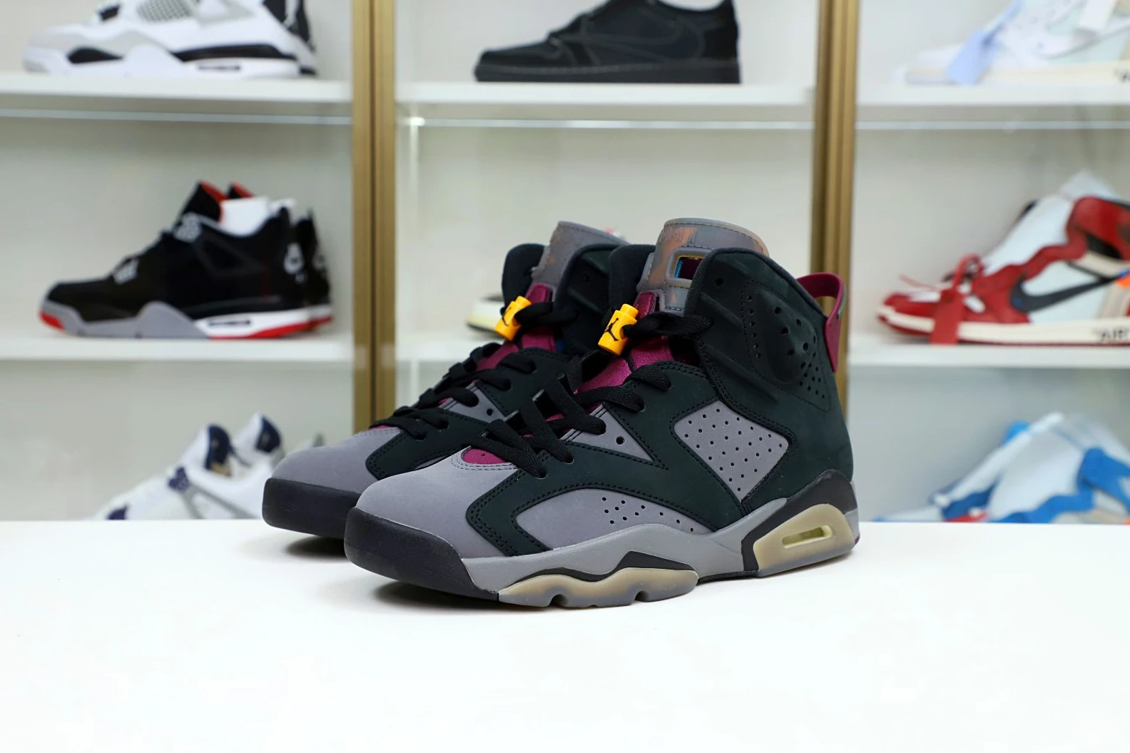 Popular Kimikick AIR JORDAN 6 RETRO BORDEAUX 1988