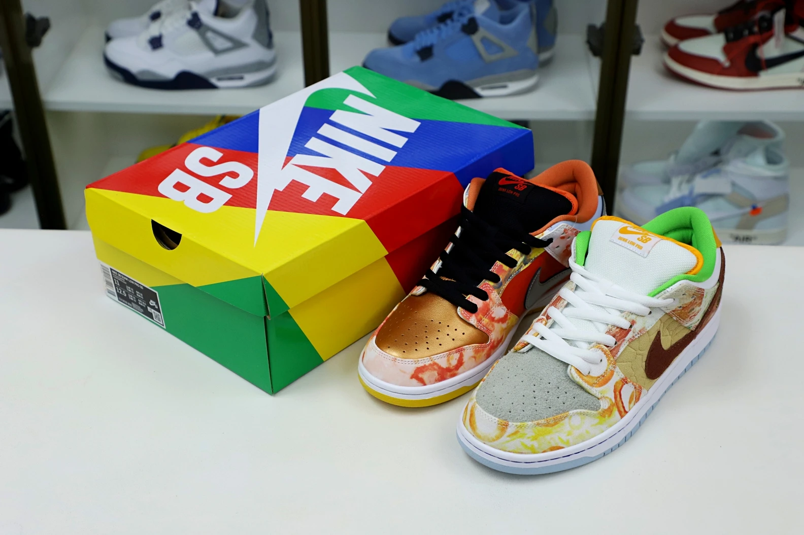 Popular Kimikick JASON DENG X DUNK LOW PRO SB 'STREET HAWKER' 3496