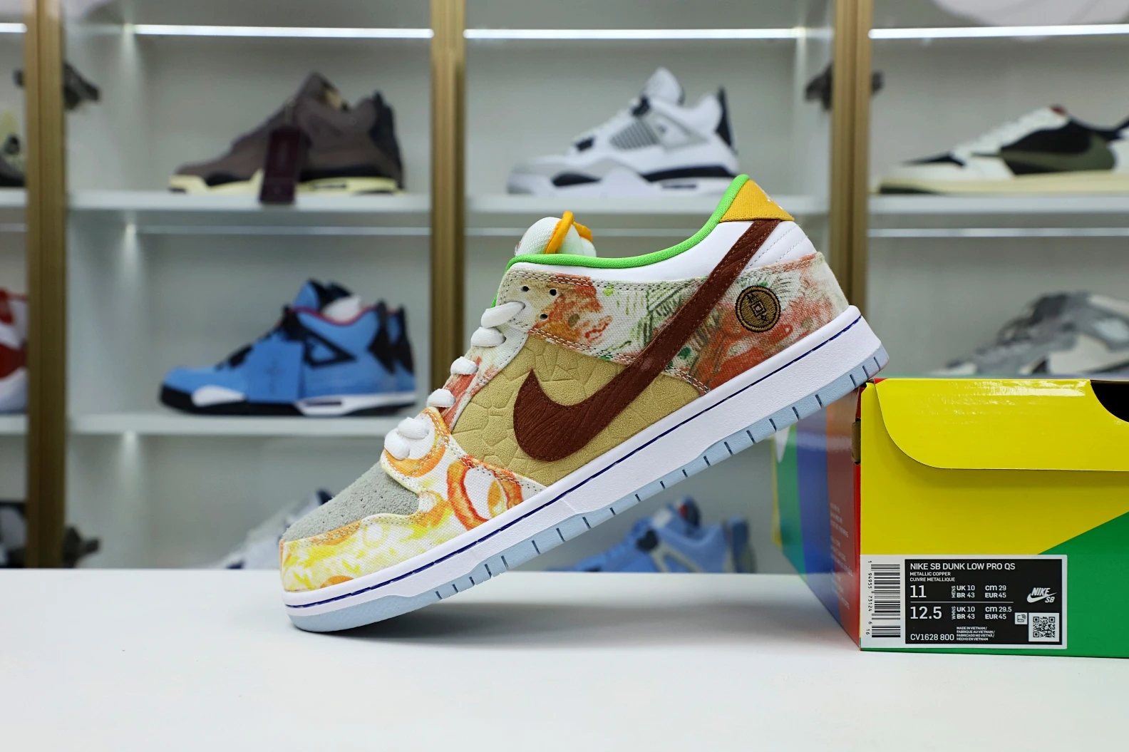 Popular Kimikick JASON DENG X DUNK LOW PRO SB 'STREET HAWKER' 3496