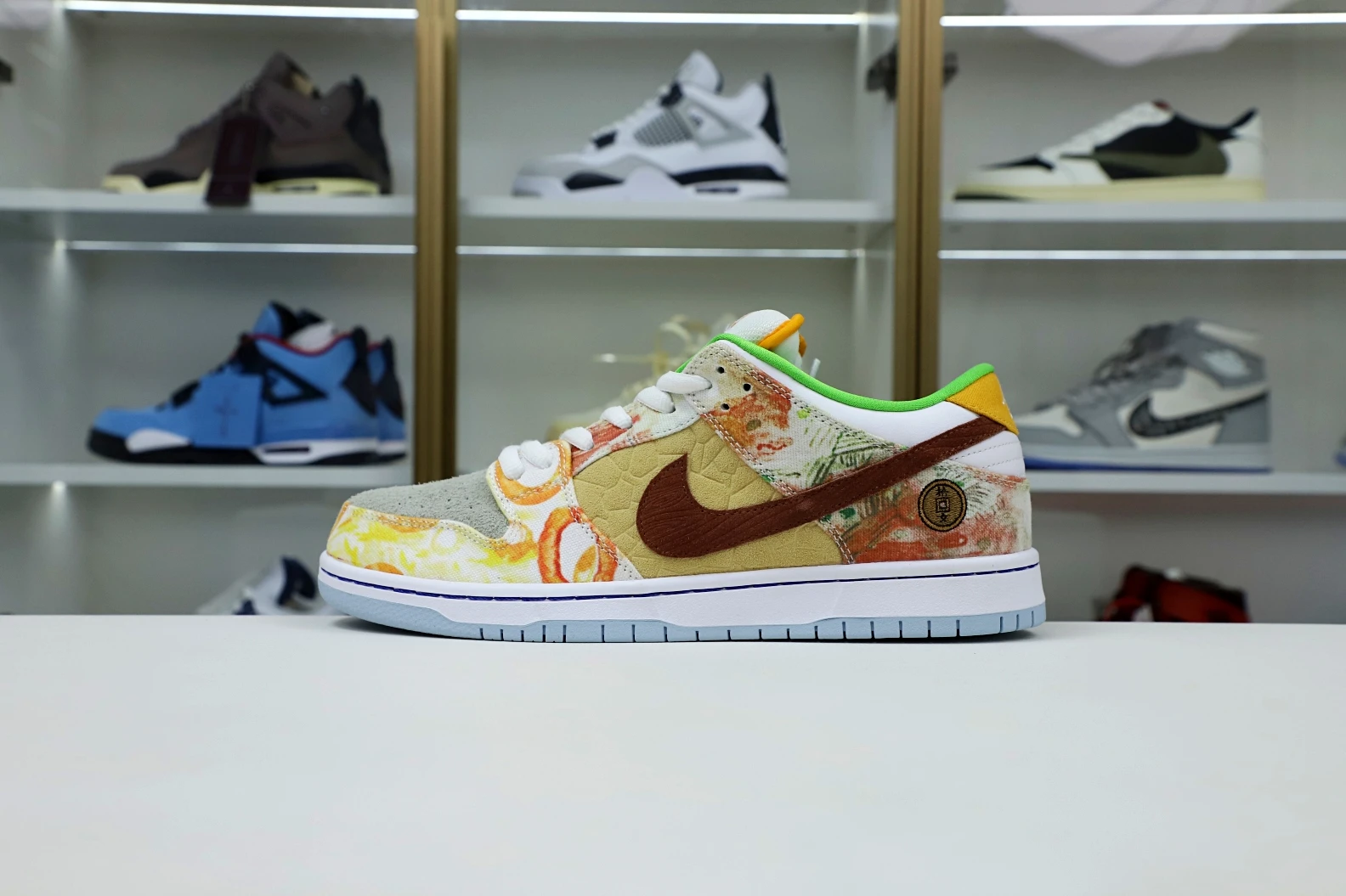 Popular Kimikick JASON DENG X DUNK LOW PRO SB 'STREET HAWKER' 3496