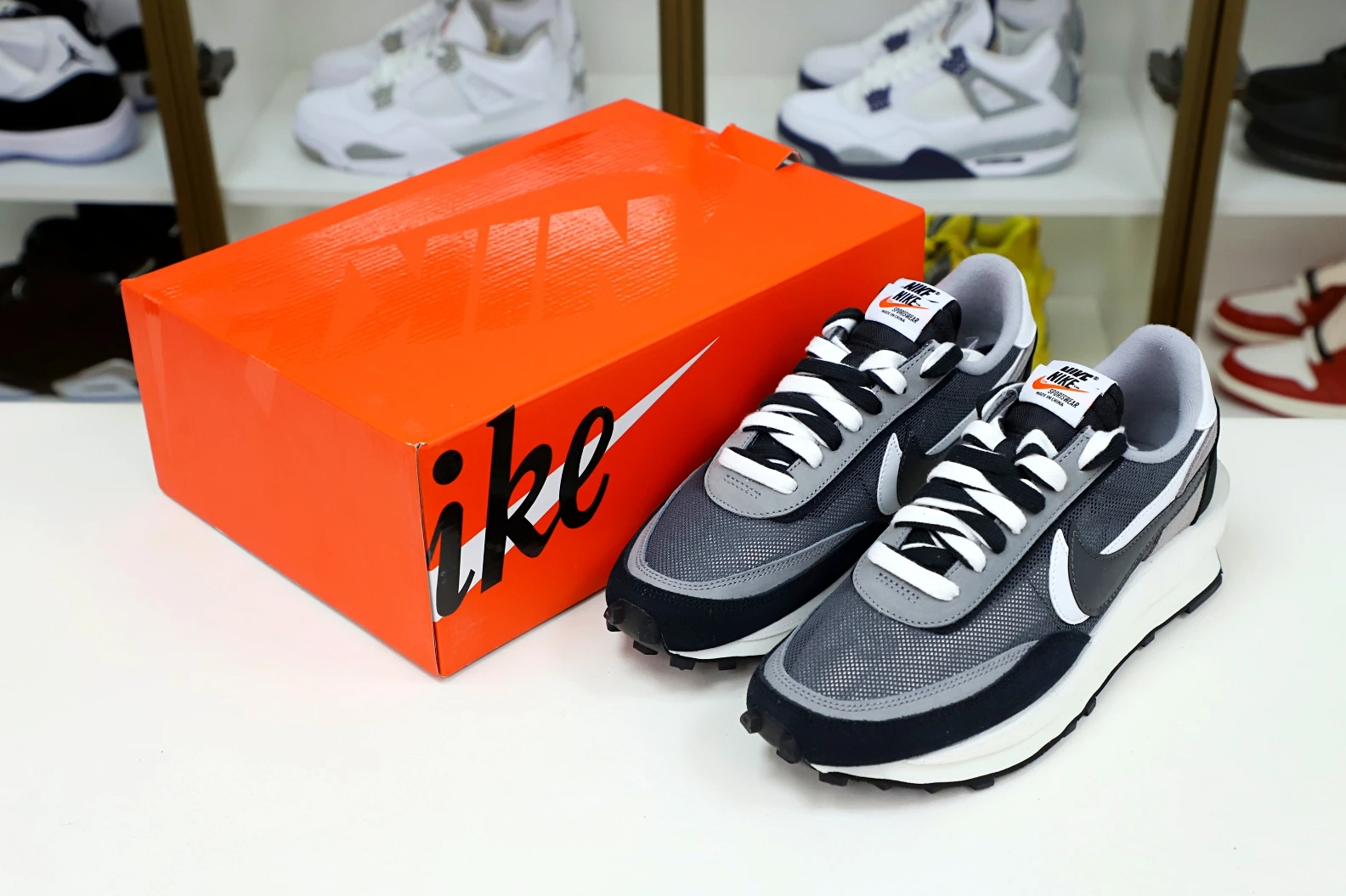 Popular Kimikick SACAI X LDWAFFLE 'BLACK' 3530