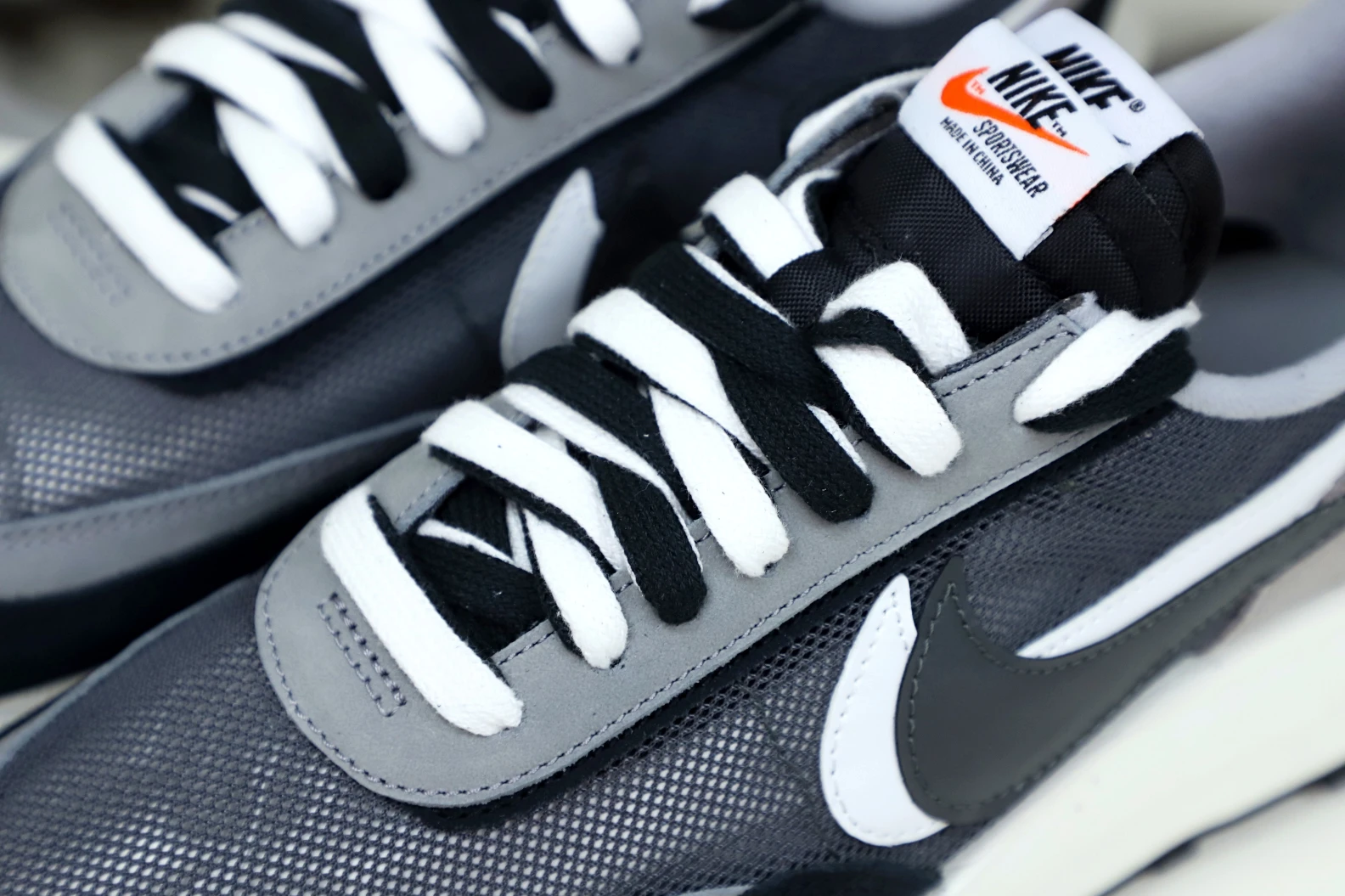 Popular Kimikick SACAI X LDWAFFLE 'BLACK' 3530