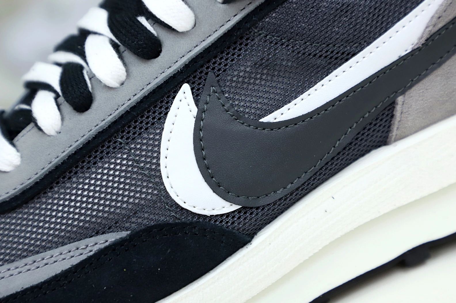 Popular Kimikick SACAI X LDWAFFLE 'BLACK' 3530
