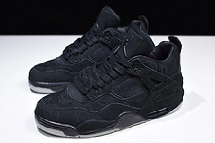 Popular Nike Air Jordan 4 retro kaws black 930155 1065